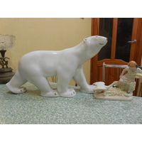 Статуэтка ЛФЗ . Медведь идущий.