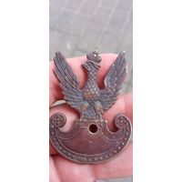 КОКАРДА  ПОЛЬША  ДОВОЕННАЯ  . КРЕПКАЯ .  Распродажа Коллекции !!! Экспресс  Аукцион не с рубля без МПЦ и прочего 3 ДНЯ  .Много лотов в продаже .
