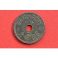 Дания 2 эре 1929  с 1 руб