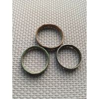 Три старых обручалки с рубля!