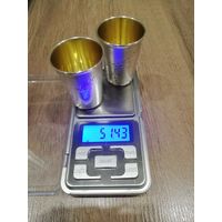 Серебряные стопки 875 проба (торг предлогайте) вес 51.43 гр. есть торг