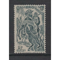 Французский Камерун 1946 Всадник Mi#285