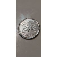 Бразилия 25 сентавос 1994