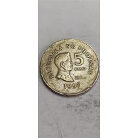 Филиппины 5 песо 1997