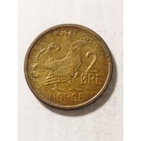 Норвегия 2 оре 1967