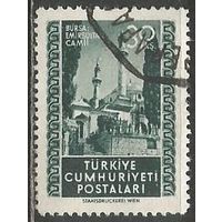 Турция. Эмир Султан мечеть в Бурсе. 1952г. Mi#1326.