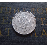 1 злотый 1986 Польша #13 XF