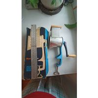 Ручная мясорубка для ягод, сыра итд