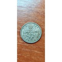 Великобритания 6 пенсе 1963