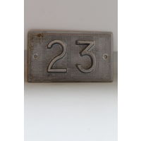 Номерок "23" на дверь СССР