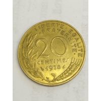 Франция 20 сантим 1978