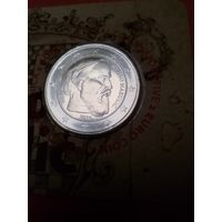 2 евро 2023 Хорватия. Блистер. Юбилейные. 500 лет со дня смерти Марко Марулича. С рубля. (14)