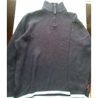 Свитер - Amber, с молнией, шерсть, Польша, раз.xxl, б-у