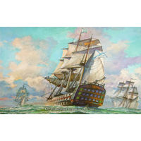 Почтовая карточка "120-пушечный корабль "Россия"