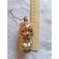 Ёлочная игрушка МЕДВЕДЬ СССР 0095