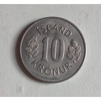 Исландия 10 крон 1971 год