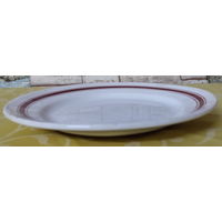 Тарелка-1 эпохи СССР. Будянский фаянсовый завод - Серп и Молот (Буды), 1965-1967 гг