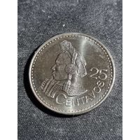 Гватемала 25 сентаво 2011 Unc
