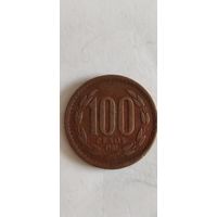 Чили 100 песос 1981