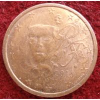 7022:  2 евроцента 2015 Франция