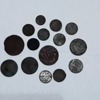 Лот РИ одним лотом( 15 монет)!