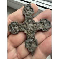 Створка от энколпиона "Никита Бессогон с избранными святыми"