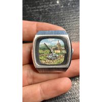 Часы Полет СССР Роспись