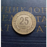25 франков 1985 Экваториальная Гвинея #01 UNC