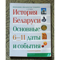 История Беларуси. Основные даты и события. 6-11 классы.