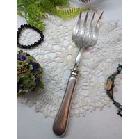 Вилка сервировочная Ручка СЕРЕБРО с 1 рубля для горячего или рыбы .