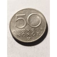 Норвегия 50 оре 1983