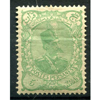 Персия (Иран) - 1897/99г. - шах Музаффар ад-Дин, 5 К - 1 марка - MH, трещинки на клее [Mi 107 I]. #4-W1-103-A-1