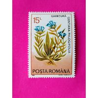 Румыния. Цветы. ( 1 марка ) 1993 года. 5-9.