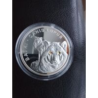 Волки 2007 серебро 999
