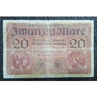20 марок Германия 1918 г.