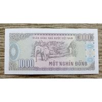 Werty71 Вьетнам 1000 донг 1988 UNC банкнота