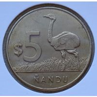 Уругвай 5 песо 2011 год, AU