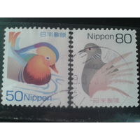 Япония, 2007. Стандарт. Утки, полная серия. Mi-2,3 евро гаш.