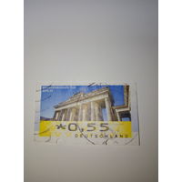 Германия  2008 год  Автоматная марка Бранденбургские ворота,  0,55