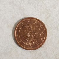 1 евроцент 2016 F Германия