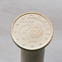 Испания 50 евроцентов 1999 ( 1-й тип )