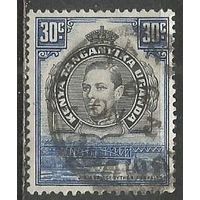 Кения Уганда и Танганьика. Король ГеоргVI. Мост. 1938г. Mi#62.