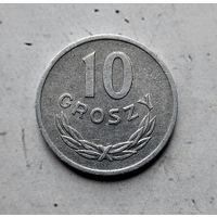 10 грошей 1972 года Польша. Народная Республика. Единственная на аукционе!