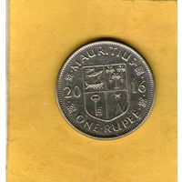 Маврикий 1 рупия 2016г.