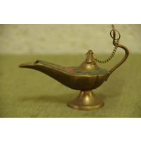 Лампада ( Лампа Аладдина ) латунная