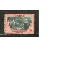 Маврикий-1990(Мих.714),  ** ,   Морская  Фауна ,