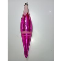 Ёлочная игрушка - Сосулька , СССР .