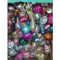 Ёлочная игрушки -  СССР . 20 штук одним лотом на выбор .