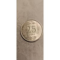 Турция 25 Куруш 2018