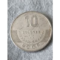 Коста Рика. 10 колон. 2012 года. (4)